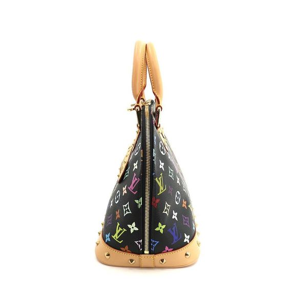 Louis Vuitton Alma PM Multicolor Monogram Handbag black - Picture 3 of 10